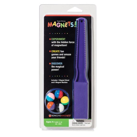 Dowling Magnets Magnet Wand + 5 Magnet Marbles, PK3 736600